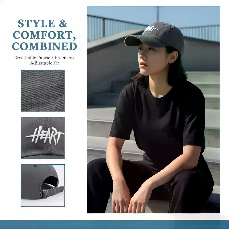 Washed Embroidered Baseball Cap Men Women uv차단 шляпа женская от солнца Gorros para el sol de mujer Adjustable Cap Summer Sun Hat