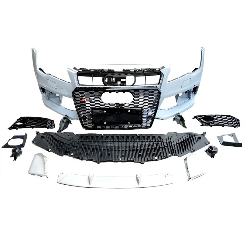 car bodiKits High quality Car accessories For Audi A7 RS7 Style Front Bumper With grill for tuning parts PP Material 2009-2015