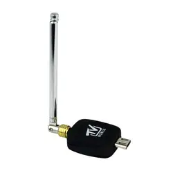 Receptor de TV HD con microantena, sintonizador de TV Digital móvil, USB, DVB-T2, DVB-T, para teléfono Android, tableta, Pad, TV, HDTV, Dongle