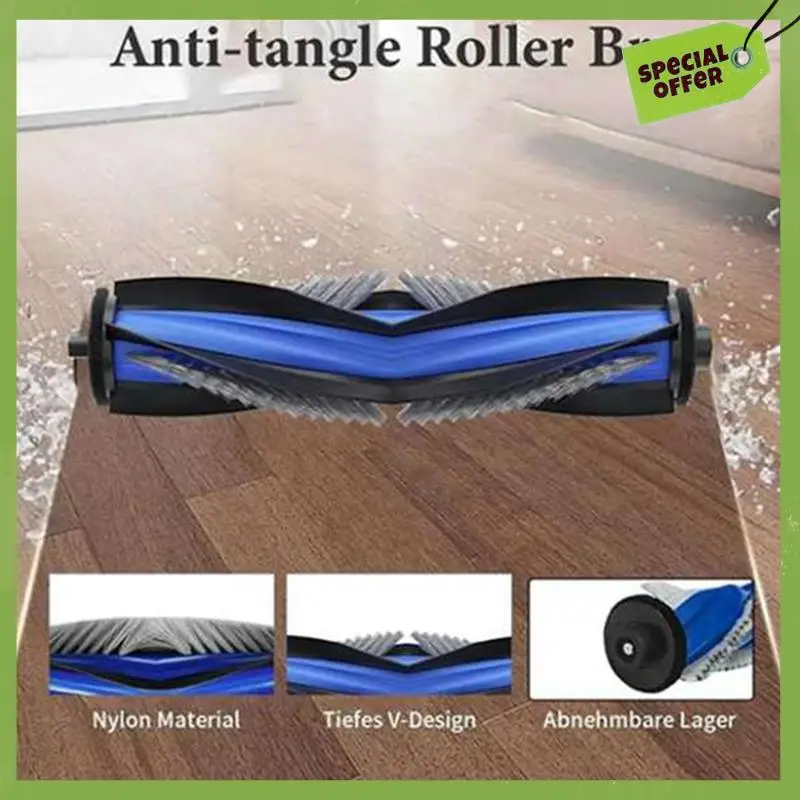 ABGP-22 قطعة ل Ecovacs X8 برو أومني روبوت فراغ الأسطوانة فرشاة جانبية فلتر HEPA ممسحة وسادة كيس لجميع الغبار ملحقات متينة للغاية