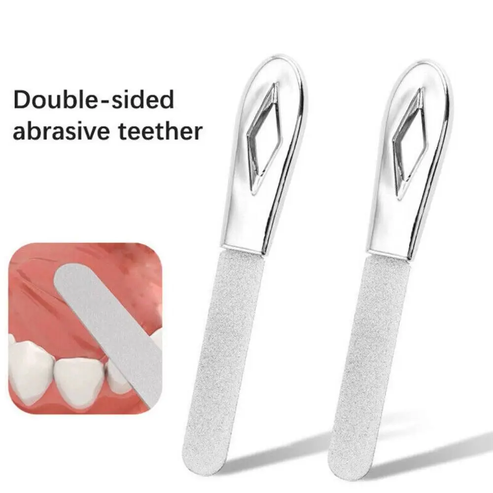 

Buffer Grinding Teeth File Tooth Grinding Tools Grinding Rod Stainless Steel Dental Correction Tools Frosted Surface