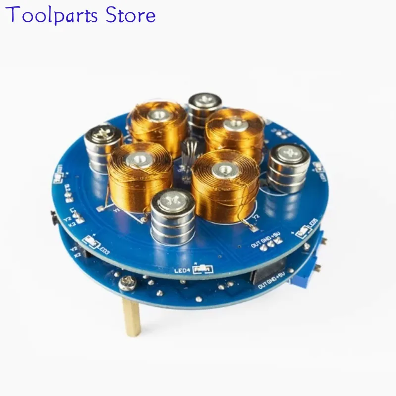 (Weight Bearing 100g)  Magnetic Levitation DIY Electronic Kit Experimental Coil Push-down Module Circuit Welding Kit