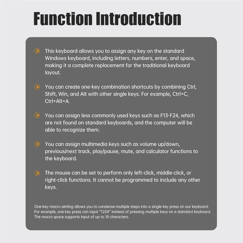 AY14 -Programming Macro Teclado Personalizado RGB Copiar Colar Mini Jogo Mecânico Hotswap Macropad