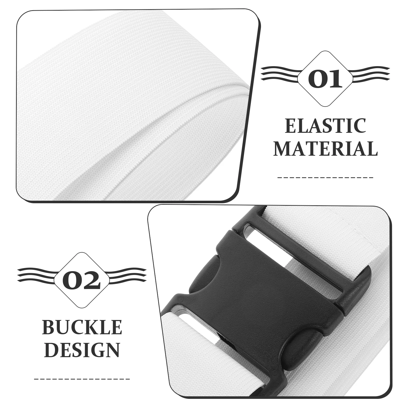 

Adjustable Elastic Band 4Meters Multi-Use Wardrobe Closet Fixing Strap For Furniture Storage Bed Sheets Mattresses