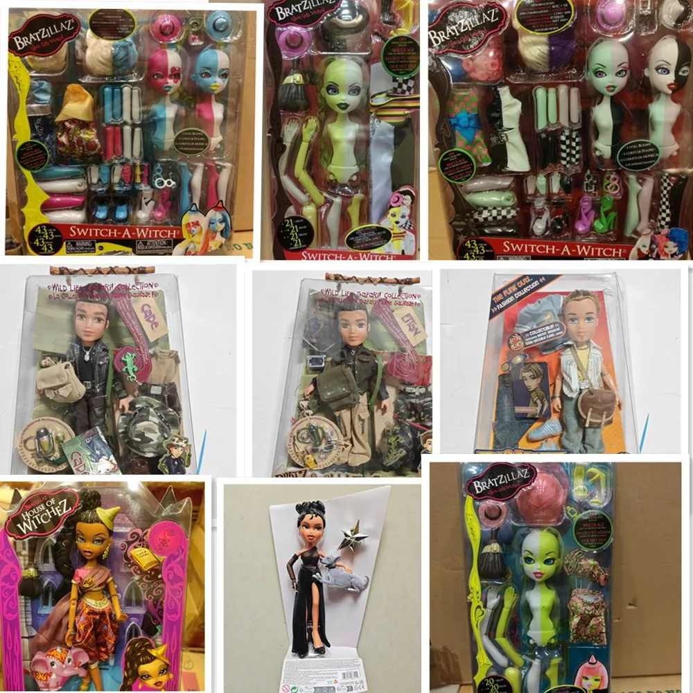 Оригинальная кукла Bratzdoll Bratzillaz, стеклянная кукла в западном стиле, мультисуставная коллекция кукол, подарок для детей, Рождественский подарок
