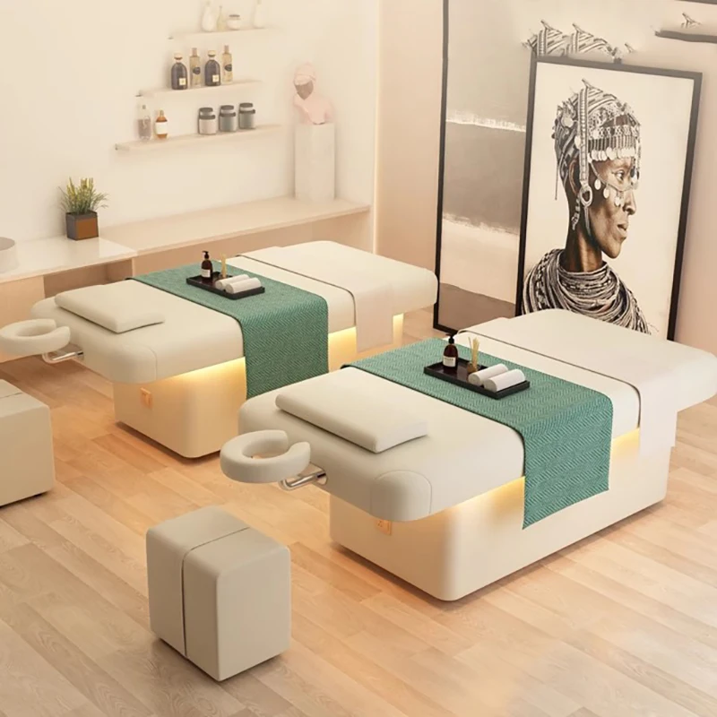 Tattoo Head Spa Beauty Salon Massage Bed Hairsalon Relax Massage Bed Modern Cosmetologist Cama Solteiro Beauty Salon Furniture