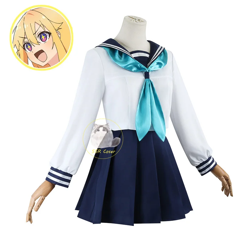 Koshi Torako Cosplay Kostuums Anime Mijn Hertenvriend Nokotan Jk Matroos Rok Hoofdband Kousen Pruik Halloween Feestkleding Meisje