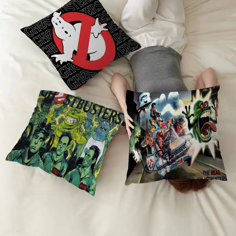

Ghostbusters Personalized Pillow Dust Cover Bedroom Kids Party Decoration Pillowcase Birthday Children Gift