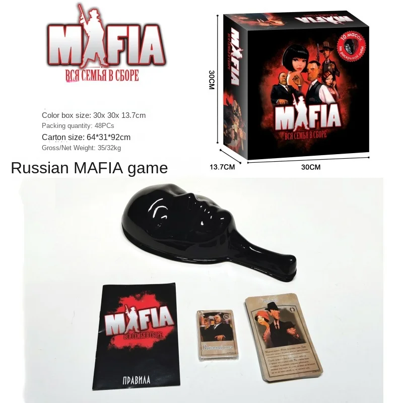 Put on Your Detective Hat and Play the Classic Game of Deduction - Russian MAFIA or Werewolf