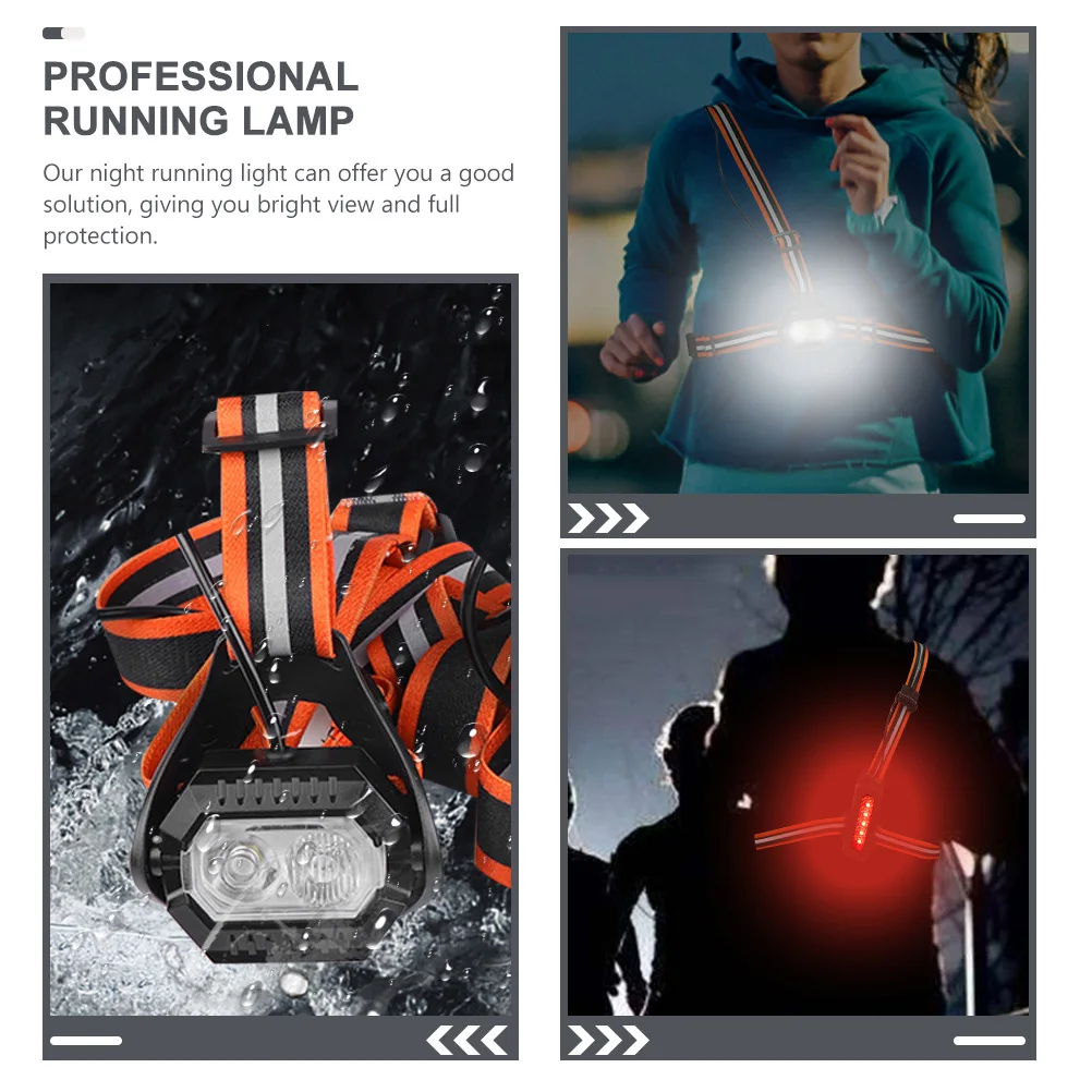 

Night Running Light Sports Chest Portable Outdoor Reflective Multi-function Lamp LED Professional Supply Belt