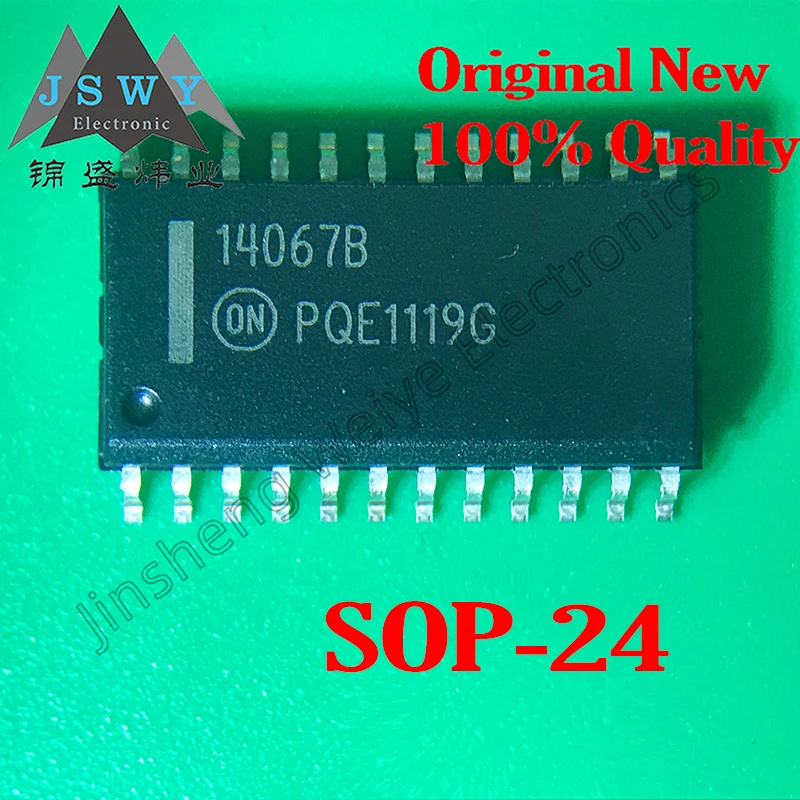 

5~10PCS MC14067 MC14067BDWR2G 14067B MC33218ADW SOP24 SMD SOP-24 interface analog switch chip IC 100% brand new Free shipping