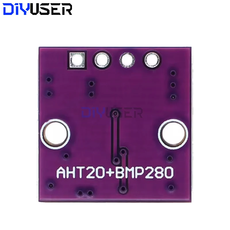 DIYUSER AHT20+BMP280 2 in 1 Temperature Humidity Air Pressure Module High-precision Digital Temperature and Air Pressure Sensor