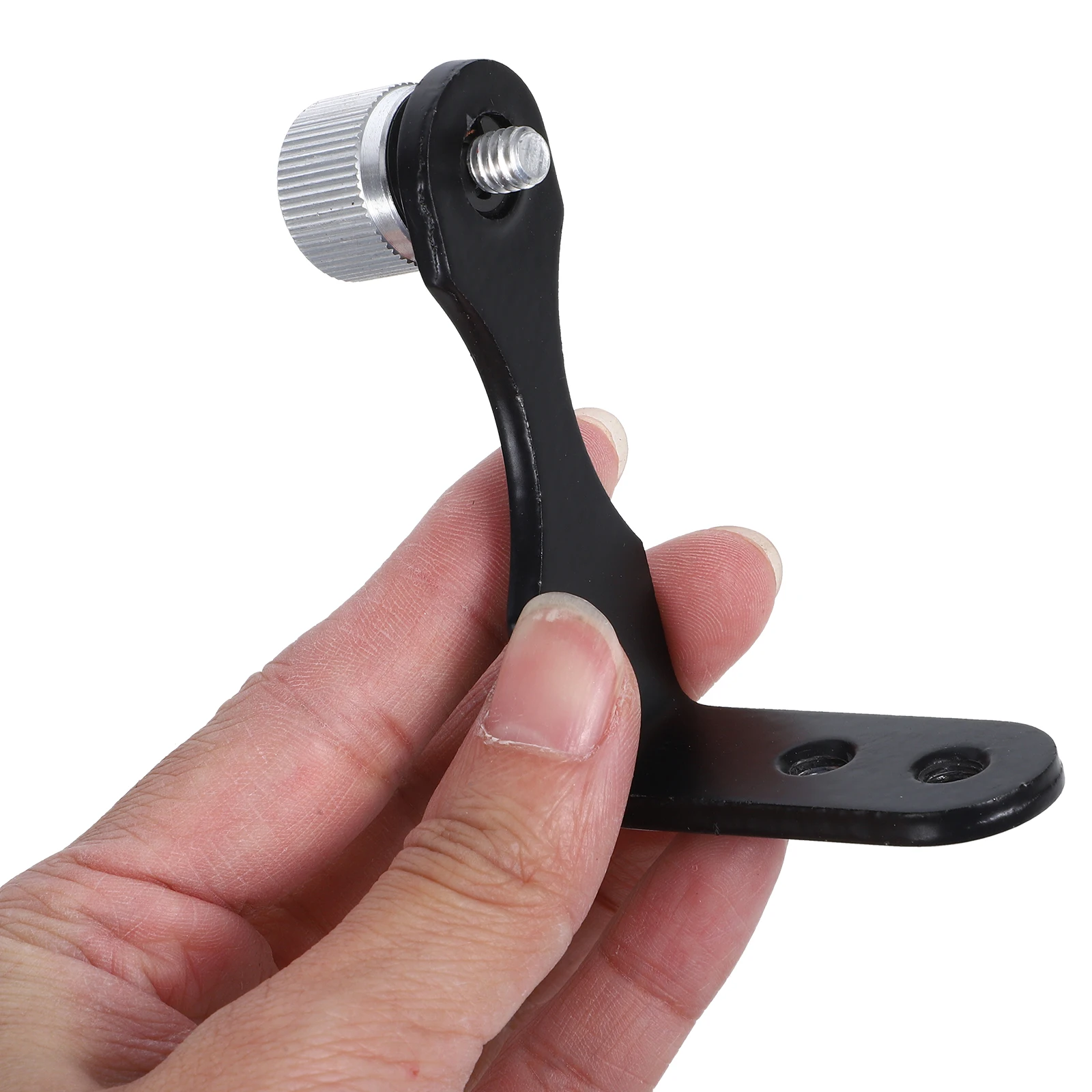 

2 Pcs Adapter Telescope Tripod Camera Mount Multi-functional Metal Stand Spotting Smart Phone Black Thread Travel