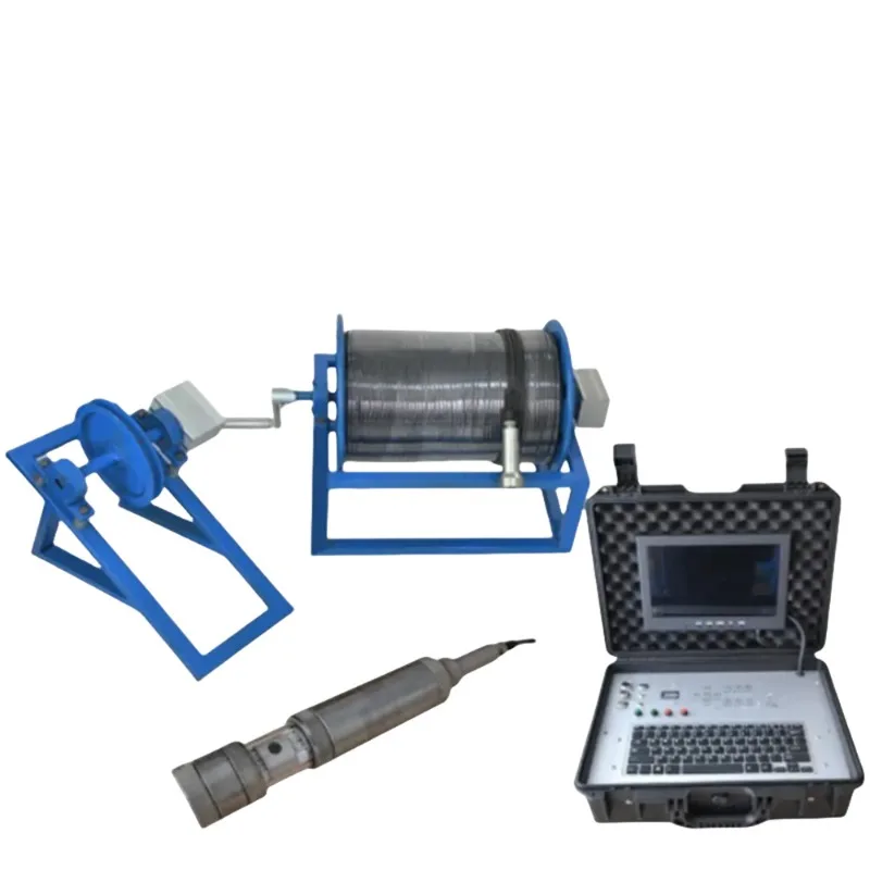 

Intelligent deep well imager 360 ° dual camera 800m well depth, deep well exploration geothermal energy dedicated downhole TV