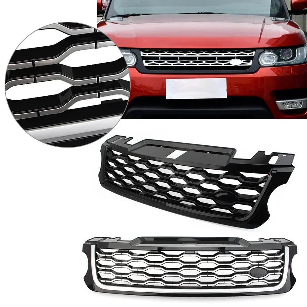 

Car Front Bumper Grill Air Intake Radiator Grille For Land Rover Range Rover Sport 2014 2015 2016 2017 LR116508 LR122959