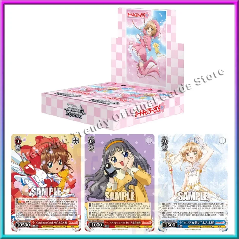 

Original WS Weiß Schwarz（Weiss Schwarz）TCG Cards Cardcaptor Sakura 25th Anniversary CCS Supplement Box Collection Card Toy Gifts