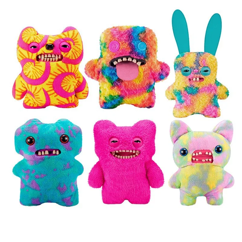 

Fuggler official genuine cute tooth monster dream treasure series plush doll big fuggler ugly cute funny tide play doll