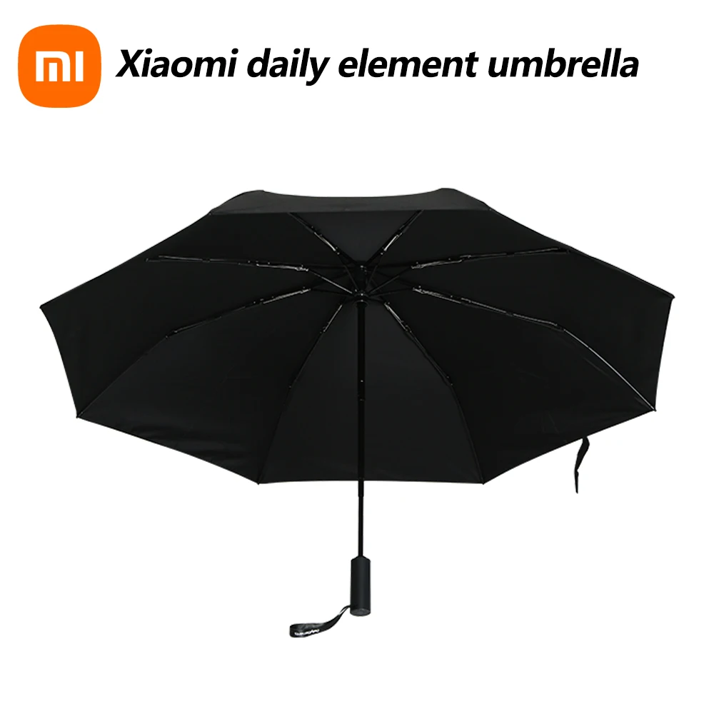 Xiaomi Daily Element Sunny Rainy Umbrella Automatic Folding And Turn on Windproof Waterproof Umbrella UV Aluminum