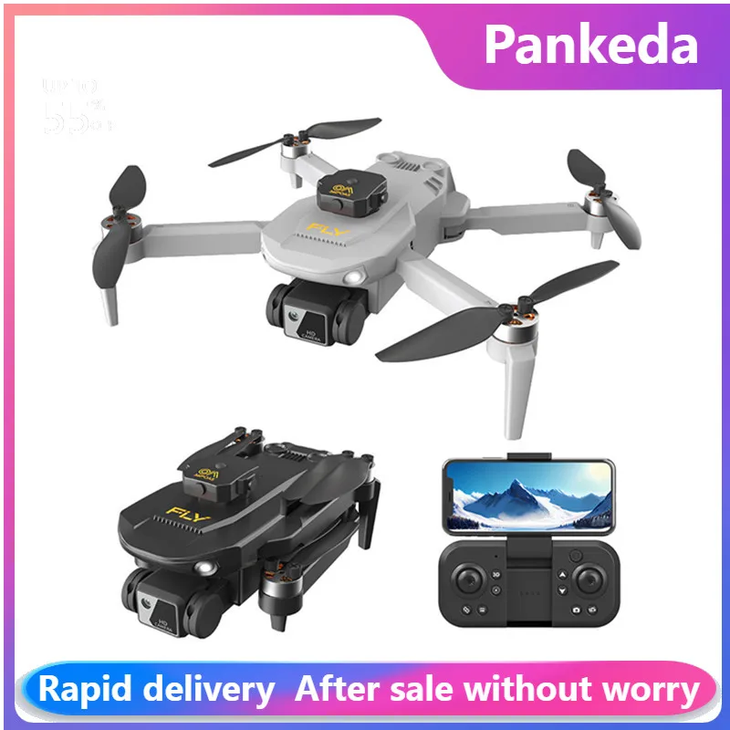 New S25 Mini Drone 4K Professional Dual Camera Obstacle Avoidance Optical Flow Positioning Brushless Remote Control Drone Quadco