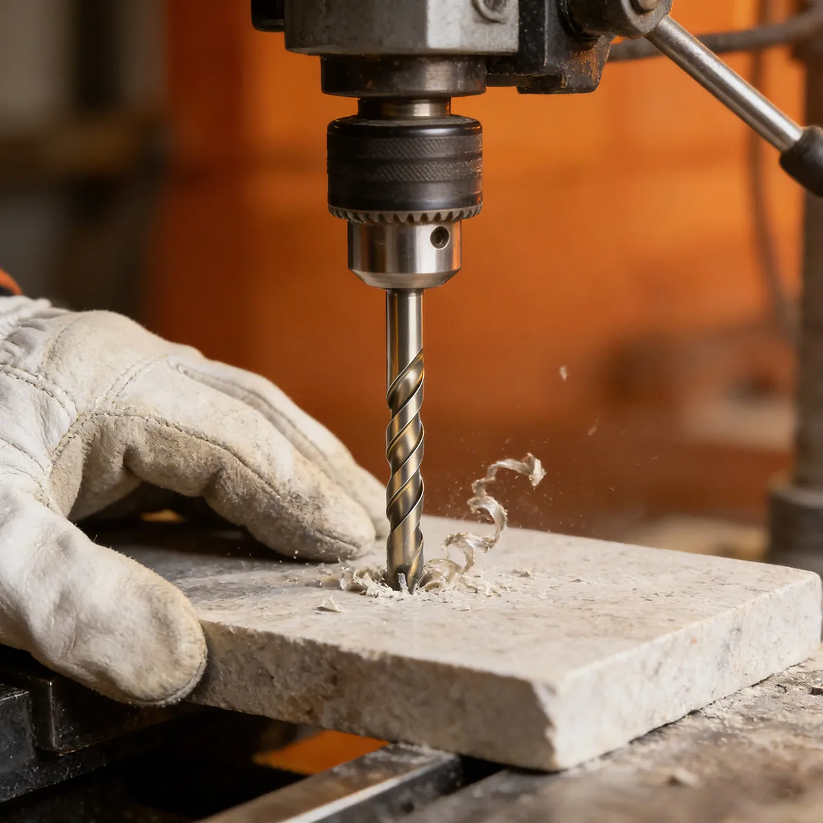 

4-Edged Serrated Eccentric Drill Bit Set for All Ceramic Tiles, Glass, Marble, Concrete, Stainless Steel & Stone Dry Drilling