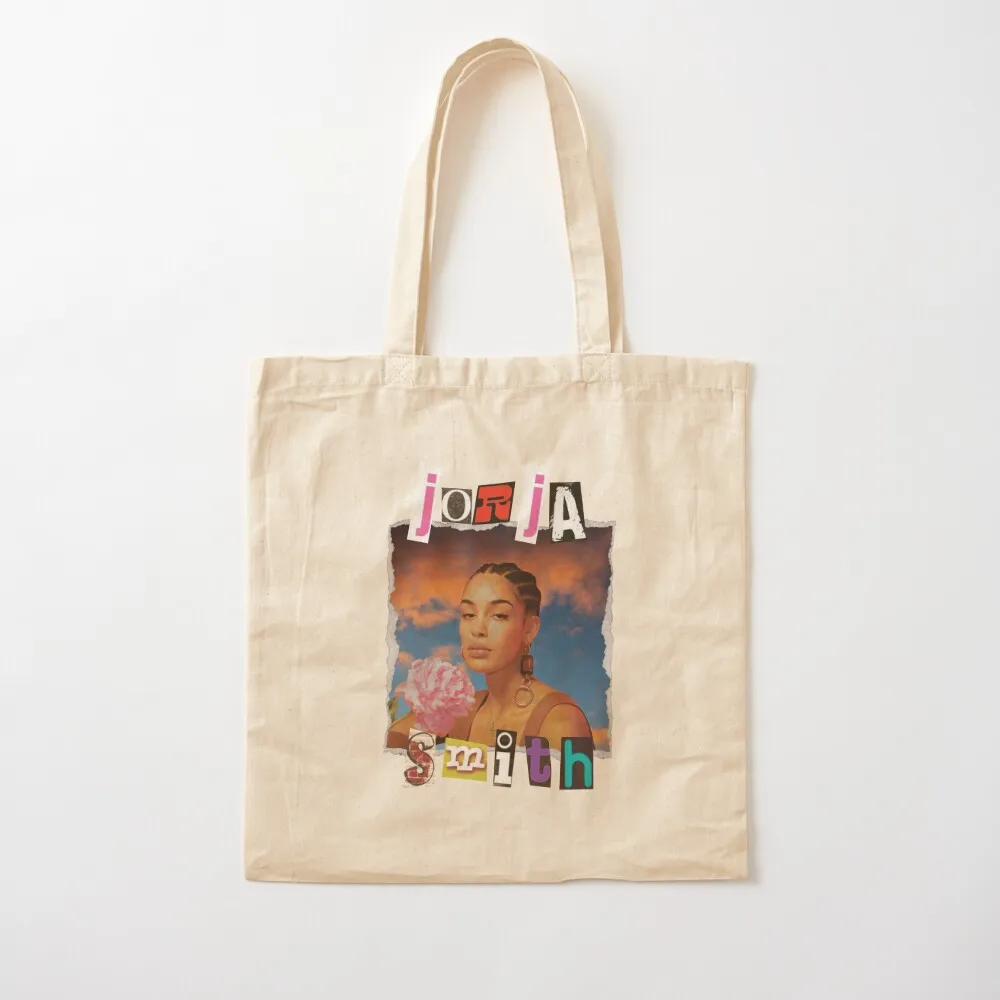 Jorja Smith Scrapbook Art Tote Bag women bag tote bag university bags luxury women custom canvas