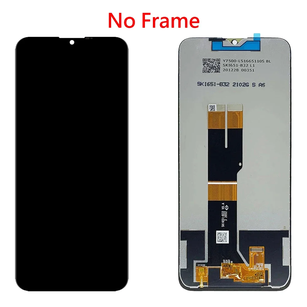 For Nokia G10 TA-1334 TA-1351 TA-1346 LCD Display Touch Screen Digitizer Replacement For Nokia G20 LCD With Frame