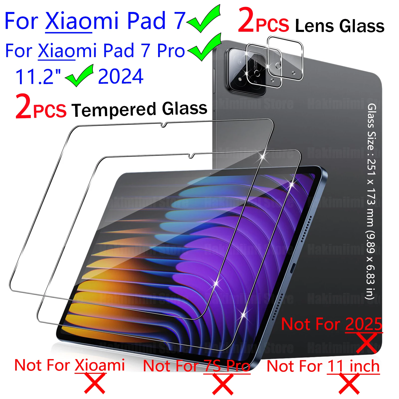 2 Glass and 2 Lens
