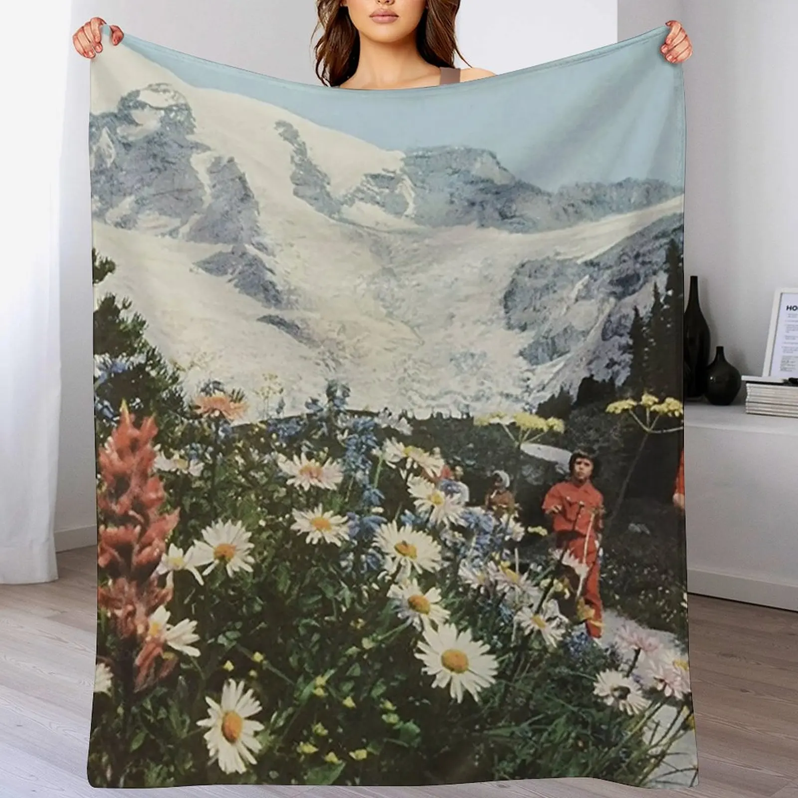 

their satanic majesties second request Throw Blanket wednesday Moving Fashion Sofas Blankets