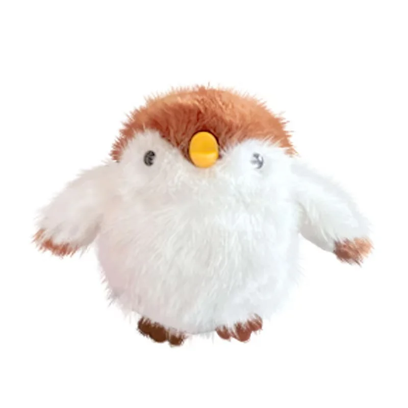 11 センチメートル最新鳴る鳥バックパックペンダントキーホルダーぬいぐるみぬいぐるみ手作り人形漫画アニメかわいいギフト人形友人のため