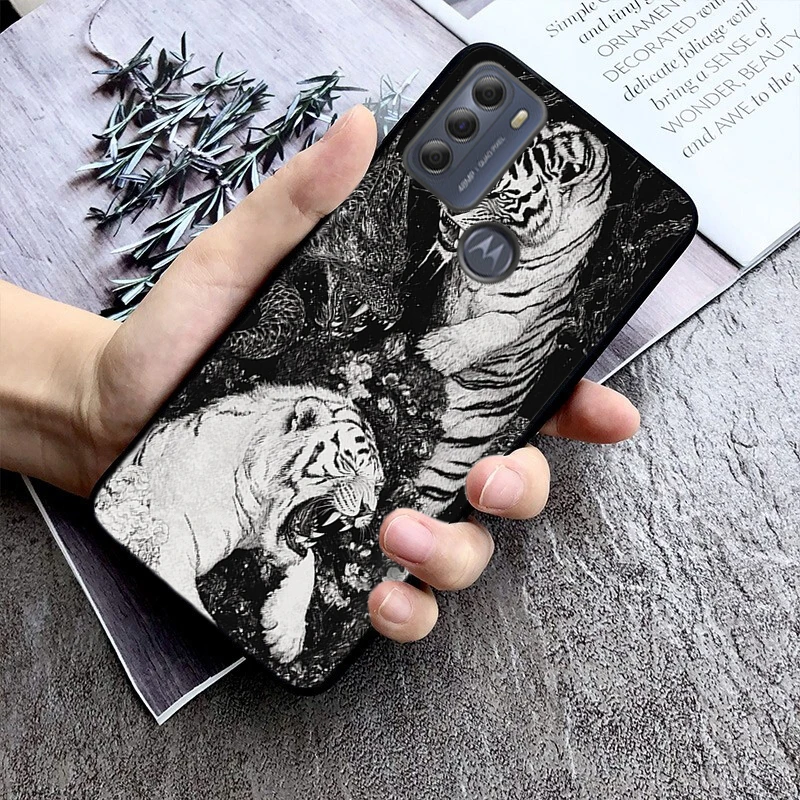 

Japanese tiger Phone Case For Motorola Moto G85 G55 G05 G14 G75 G31 G50 G10 G20 G30 G60 G13 G32 G84 G54 G53 G72 G24 Power