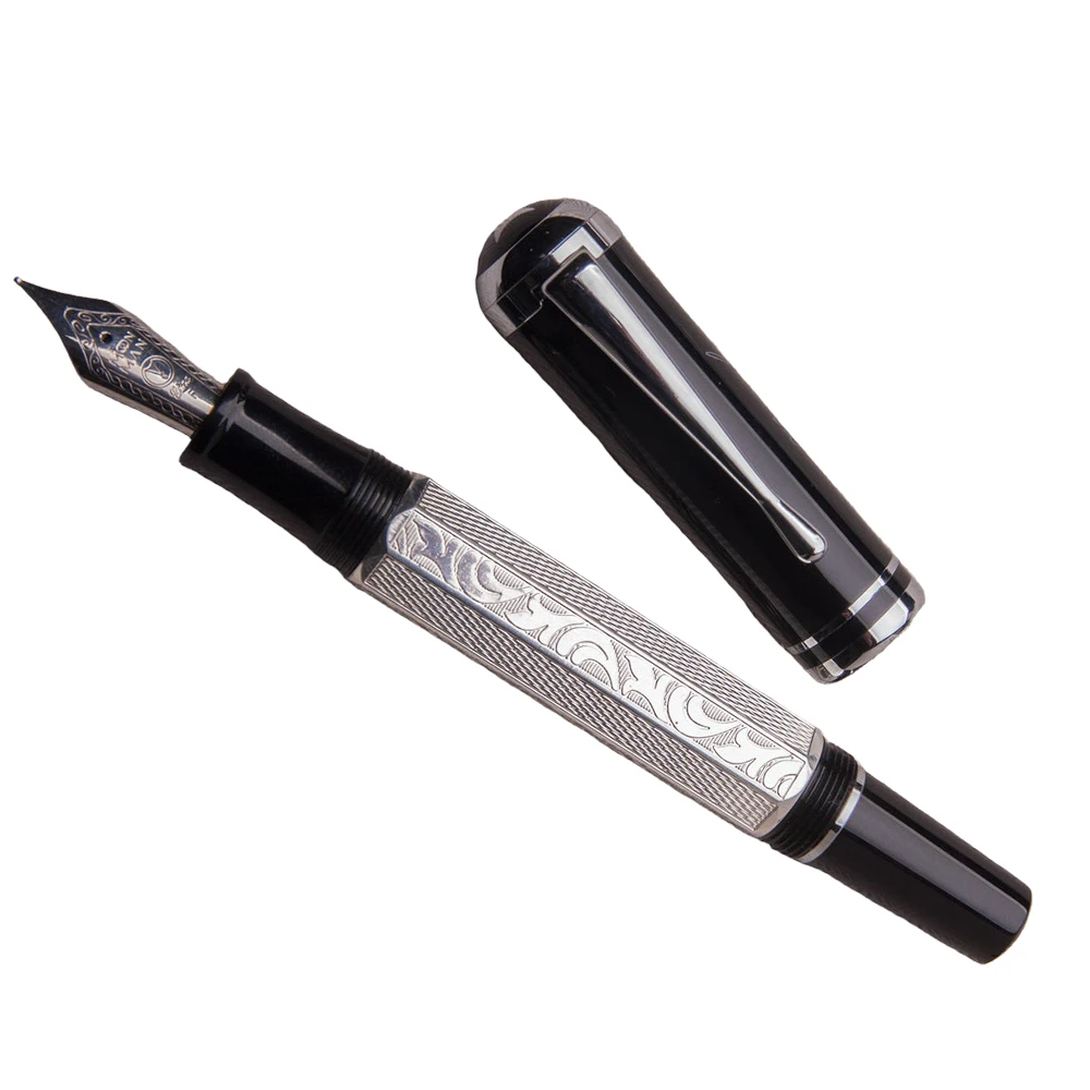 Pióro wieczne Hot MAJOHN P138 P136 Art Fountain Pen z miękką, elastyczną końcówką F / Końcówka Majohn do szkicowania kwiatów, gotyckiego pisma okrągłego, kreatywnych prac artystycznych i pisania. — zdjęcie produktu 4