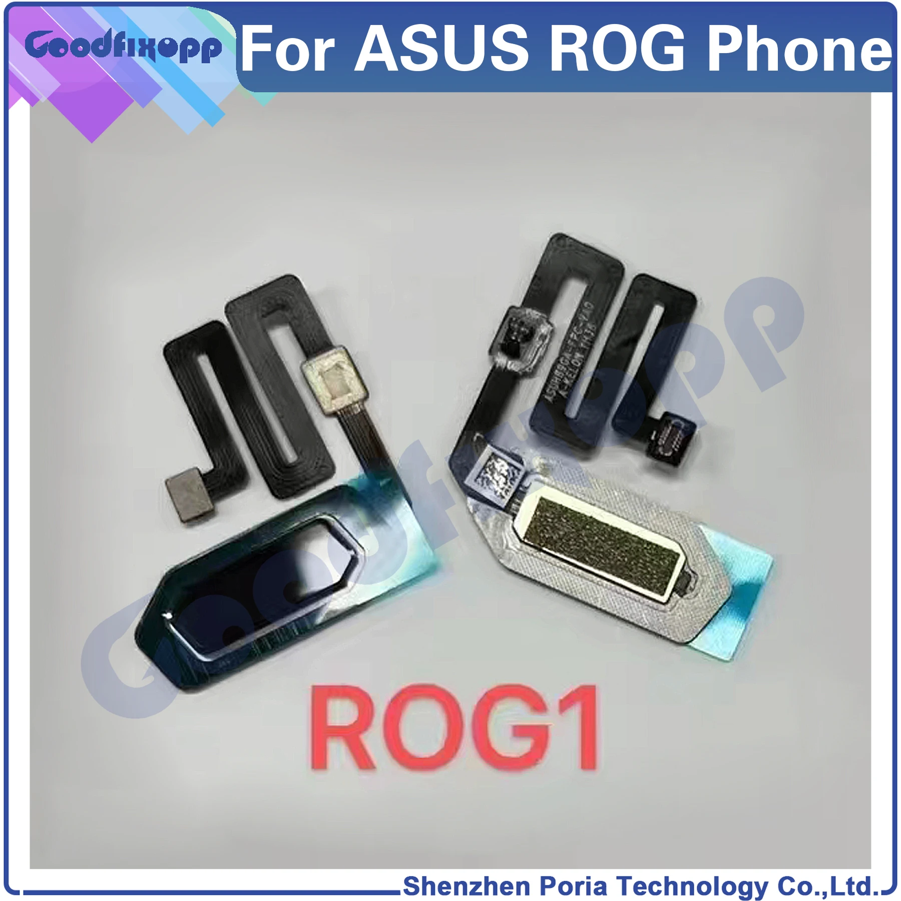 For Asus ROG 1 2 3 5 ZS600KL ZS660KL ZS661KS ZS673KS Home Button Fingerprint Sensor Flex Cable Fingerprint Recognition Touch id