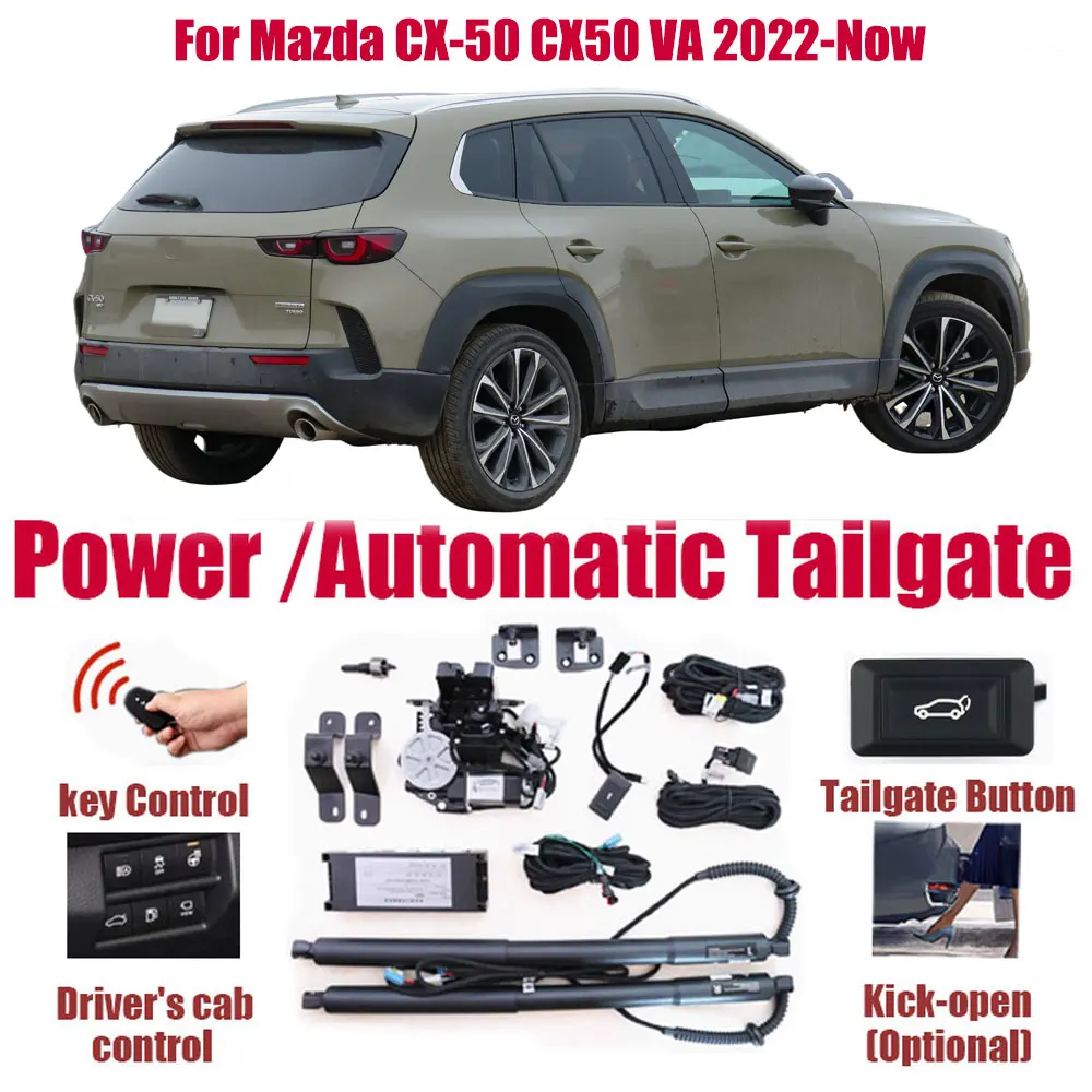 

Для Mazda CX-50 CX50 VA 2022-Новый автомобильный автоматический подъемный комплект, открывающий багажник, интеллектуальный электрический подъемник, задняя дверь