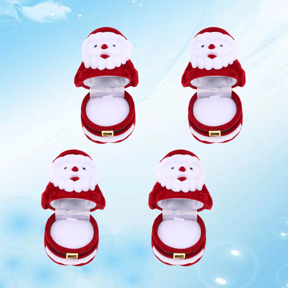 

Santa Storage Box Earrings Box Gifts Box Gifts Case Christmas Gifts Box