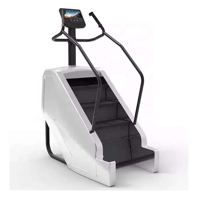 

Stair Master Vertical Cardio Exercise Stepper Commercial Stepmill Gym Equipment Electric Stair Climber - Stable Base