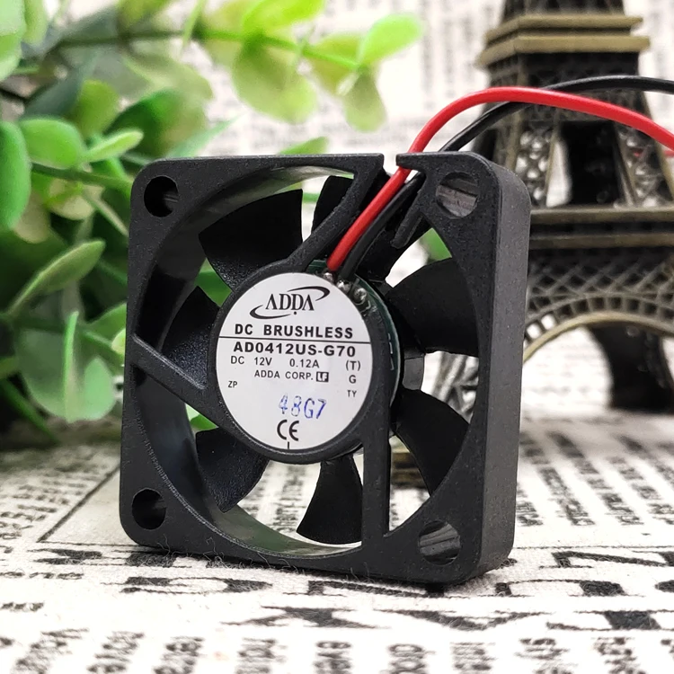 

AD0412US-G70 4010 DC 12V 0.12A 2WIRES 4 CM COOLING FAN