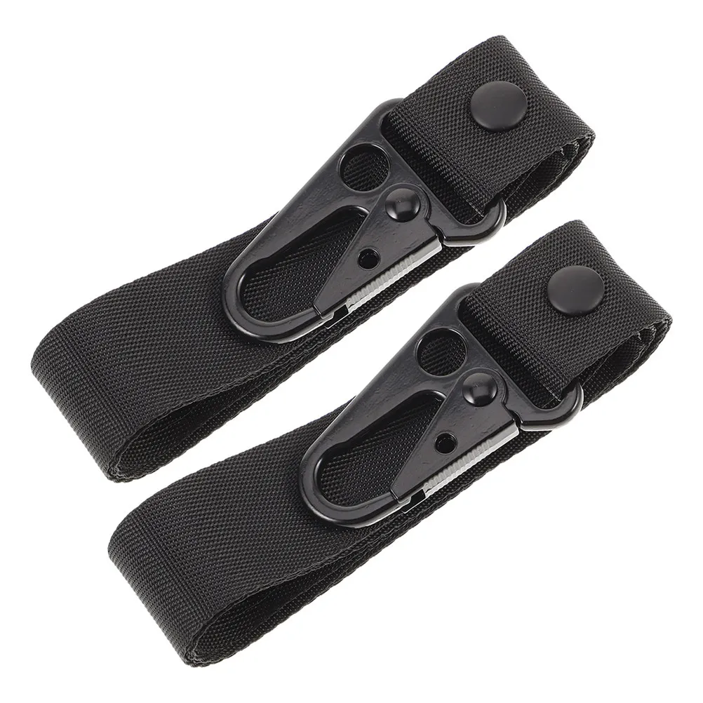 2Pcs Cheerleading Pom Carrier Holder Strap Webbing Design for Backpacks Cheer Team Equipment Storage Pom Poms Fastener Cheer Bag