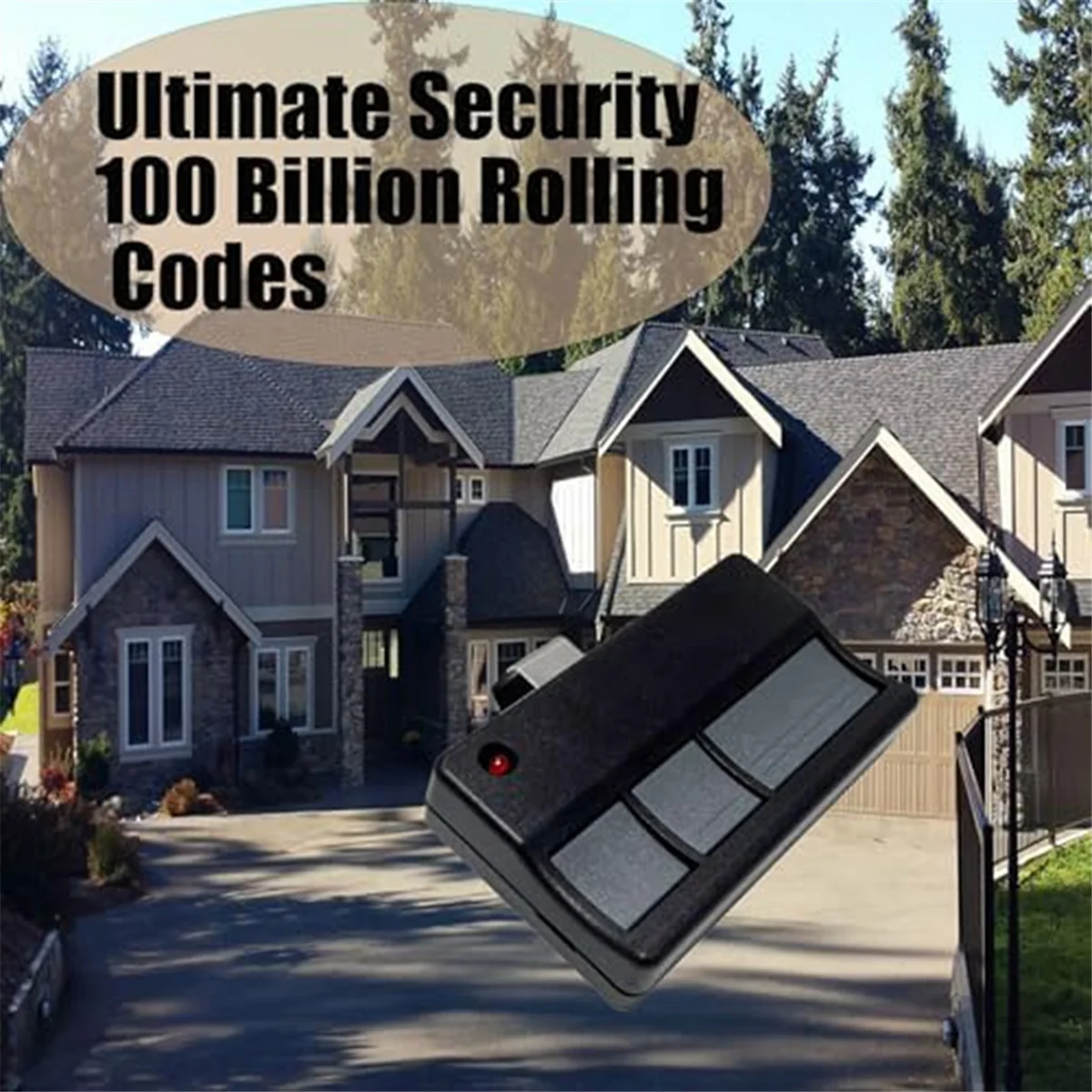 جهاز تحكم عن بعد لفتحة باب المرآب لـ Chamberlain Liftmaster 373LM / 953CD