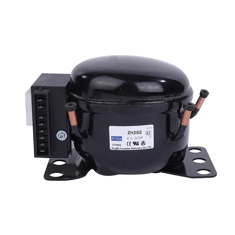 ZH25G Car DC Refrigerator Compressor DC12/24V DC Compressor Car and Ship Refrigerator Freezer 12V24V220V Compressor image 5
