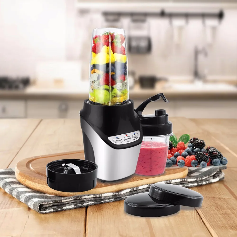 Licuadora Profesional de 1000W para Cocina, Apta para Lavavajillas, Licuadora de Alta Velocidad para Jugos Frescos para Hoteles