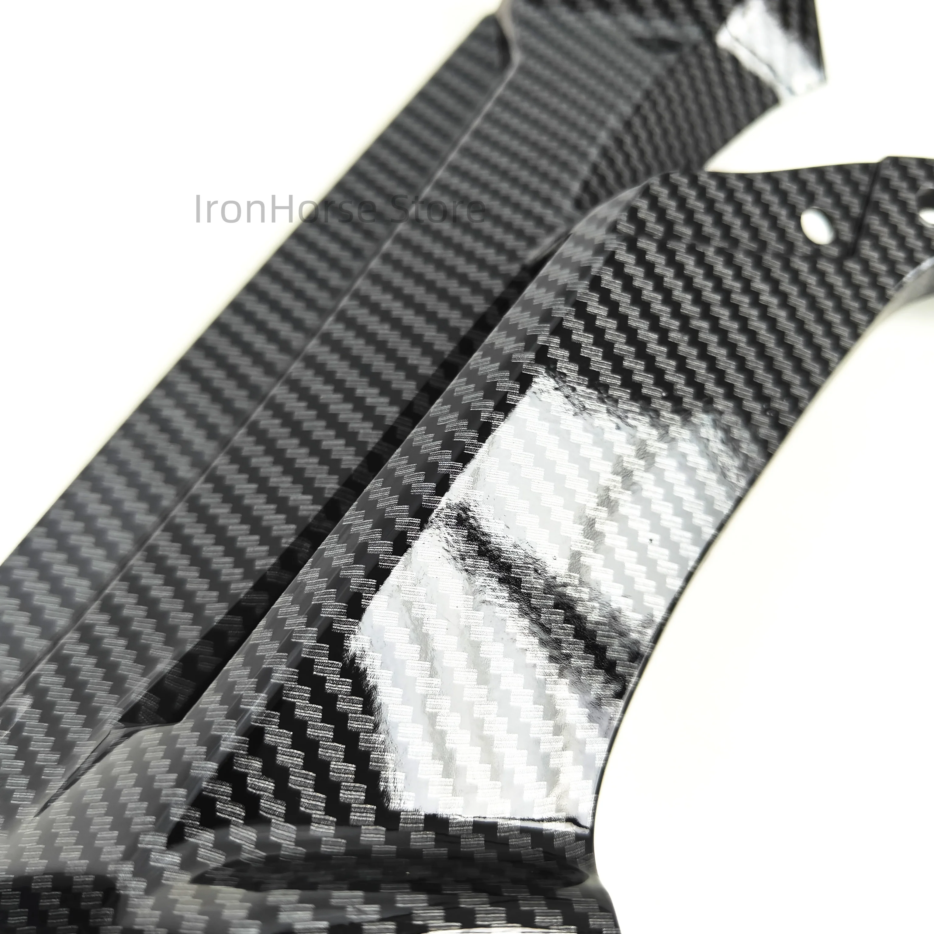 ホンダpcx160 2021-2025用 新型 オートバイアクセサリー カーボンファイバーテクスチャ フロントビーカー ウインドデフレクター エアロダイナミックフェアリングキット