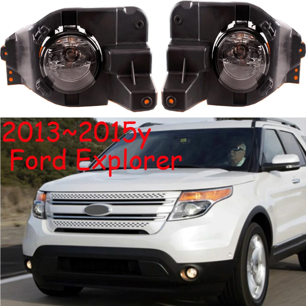 

Car Bumper Headlight For Explorer Fog Light 2013~2015y Car Accessories Halogen Bulb Auto Explorer Headlamp