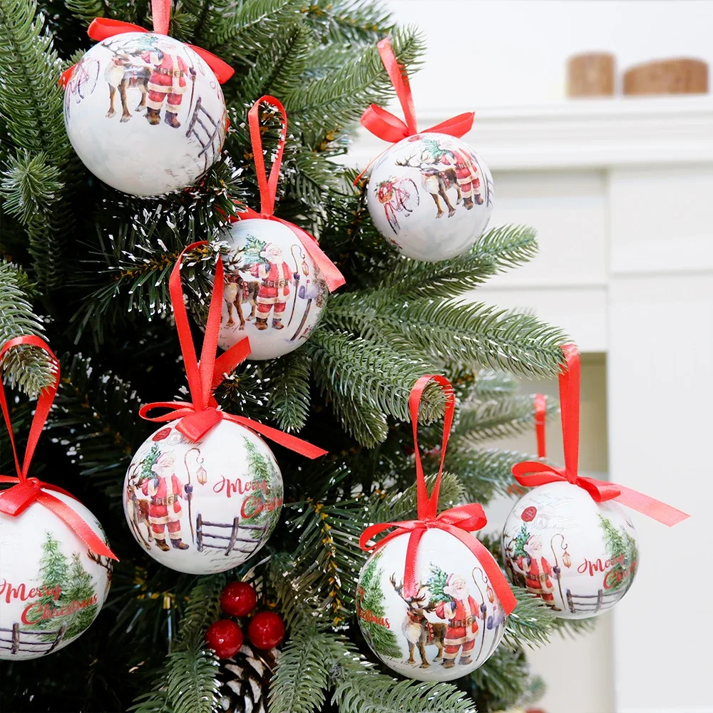 Palline di natale di lusso grandi palle di albero per decorazioni per la casa decorazioni per feste di natale sfere di natale ornamento da appendere