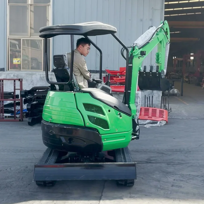 Free Shipping China Brand New 2 Ton Mini EPA/AE Certified Small Agriculture Excavator Kubota Engine 2024 New Excavator for Sale
