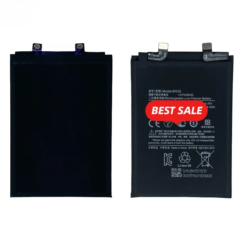 BN5E for Xiaomi Redmi Note 11 Pro 5G/POCO X4 PRO 5G Phone Battery High Quality High Capacity Replacement Bateria  with Tools