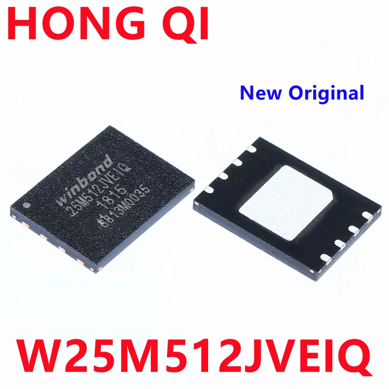 1PCS New Original W25M512JVEIQ WSON8 8*6mm SPI FLASH 512Mbit W25M512JVEQ