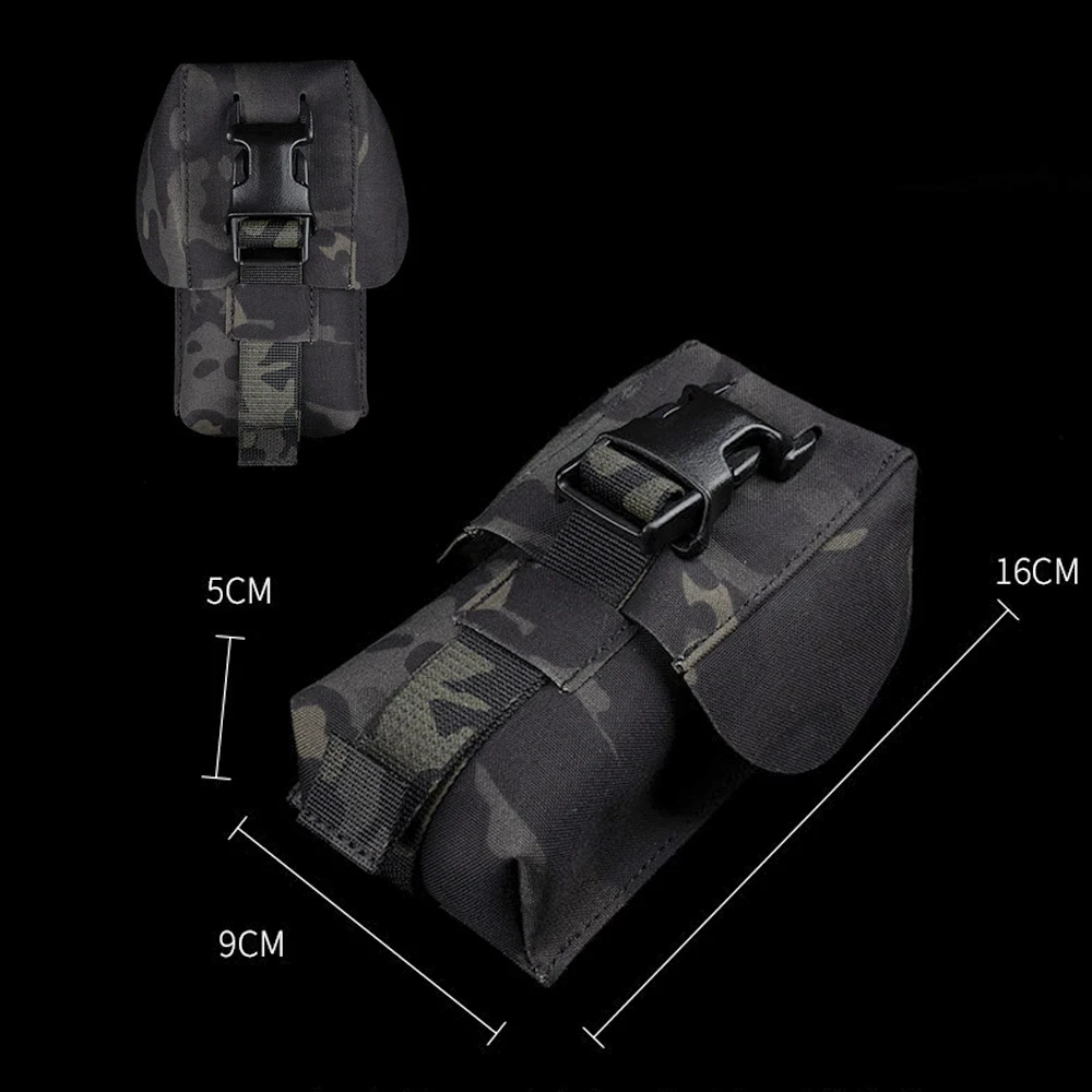 New Drone Remote Control Tactical Storage Bag Quick Release Magazine Bag Vest Accessory Pouch Outdoor Hunting Airsoft Equipment