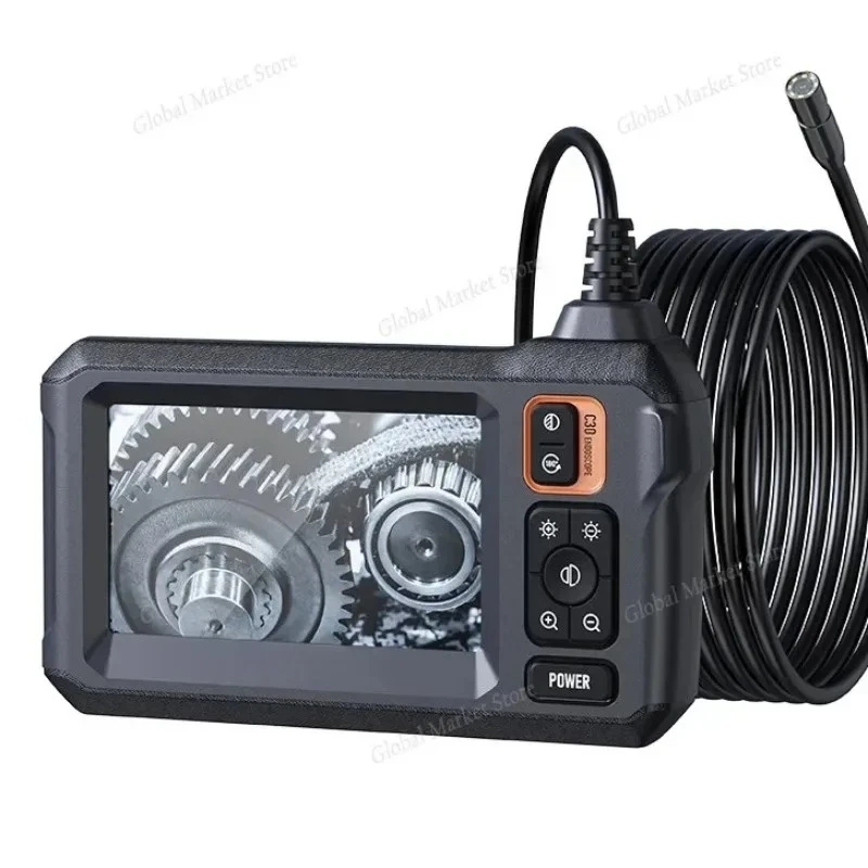 

High Definition Pipe Camera with Screen 8mm Lens Car Maintenance Detector Pipe Endoscope