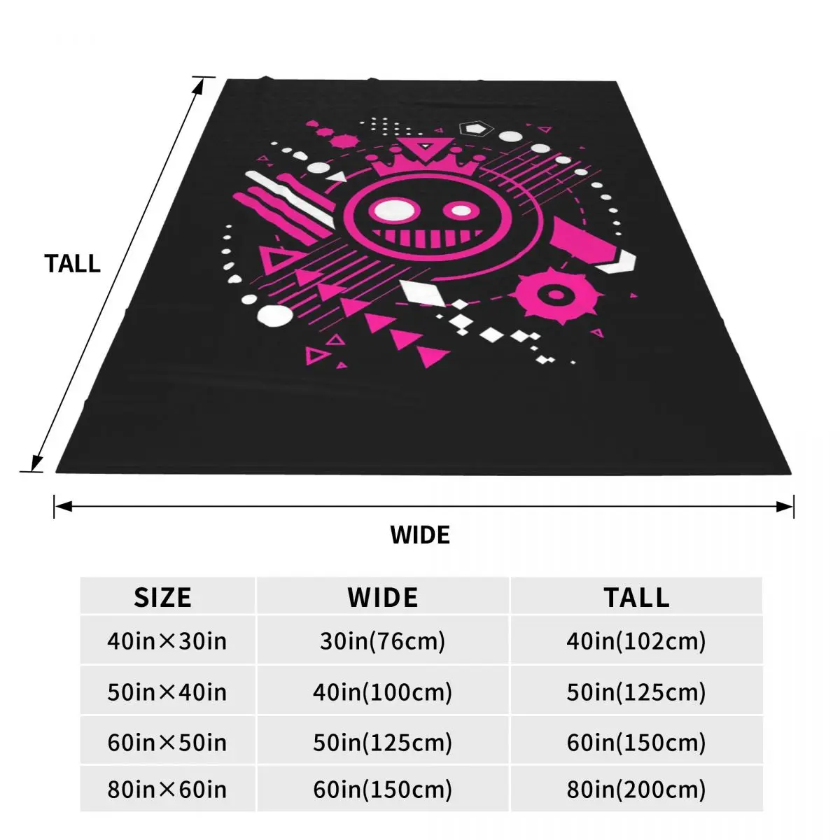 Just Shapes And Beats Blixer Blanket Fleece Sofa Throw Blanket Super Soft for Couch Bedding Outdoor Throws Bedspread Quilt