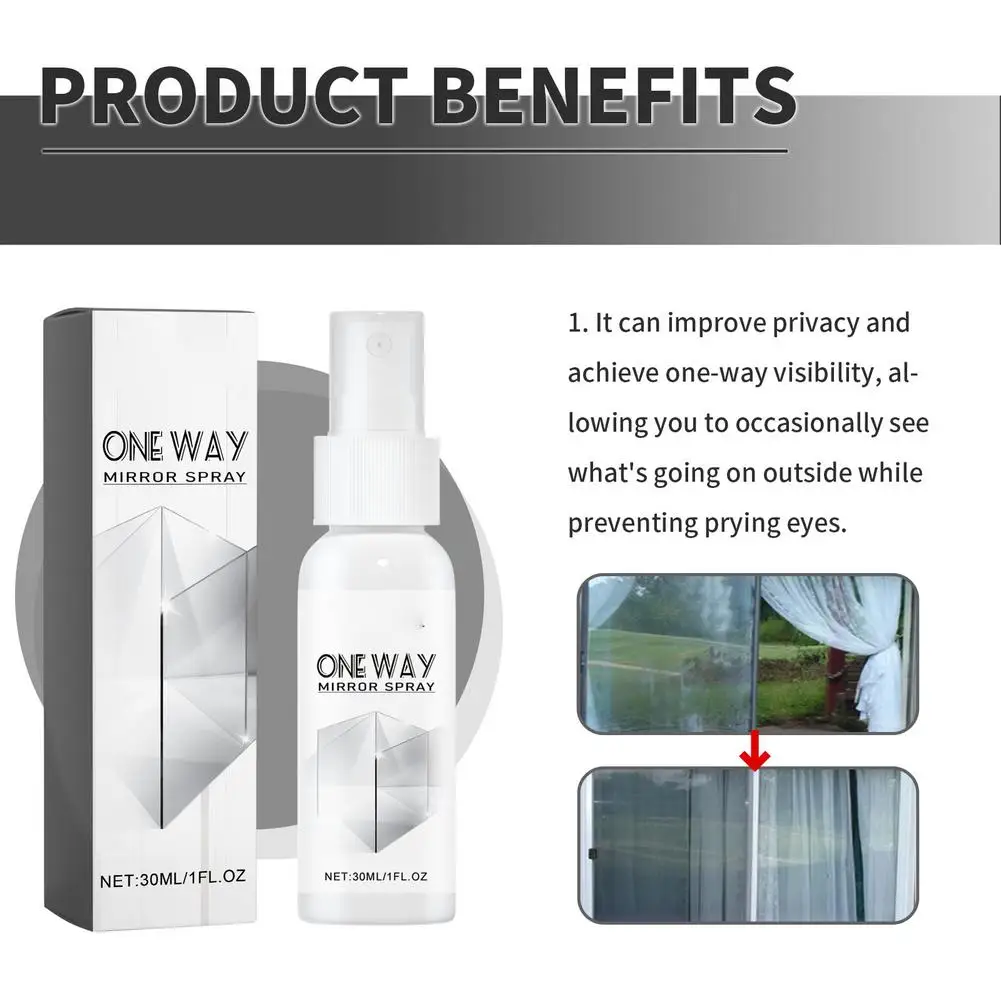 منظف فيلم الزيت رذاذ مرآة الرؤية الخلفية تنظيف رذاذ السيارات الزجاج الأنظف العلامة المائية بقعة مزيل للأسطح الزجاجية